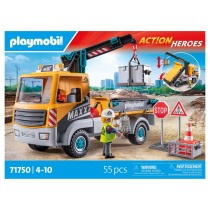 Buy 71750 Action Heroes Baustellen-LKW mit Kran in Cyprus, Nicosia, Limassol, Larnaka, Pafos