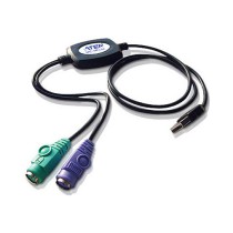 Buy USB PS 2 Keyboard & Mouse to USB Converter ATEN in Cyprus, Nicosia, Limassol, Larnaka, Pafos