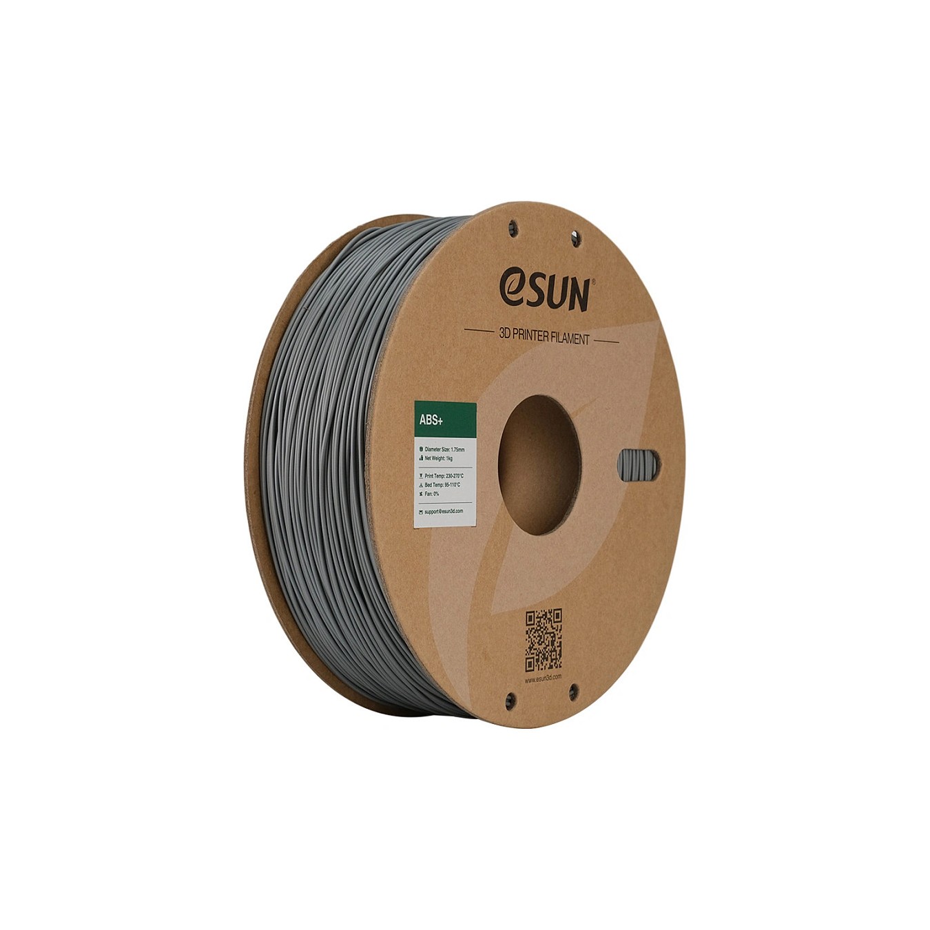 Buy ABS+ 1,75mm SILVER 1kg in Cyprus, Nicosia, Limassol, Larnaka, Pafos