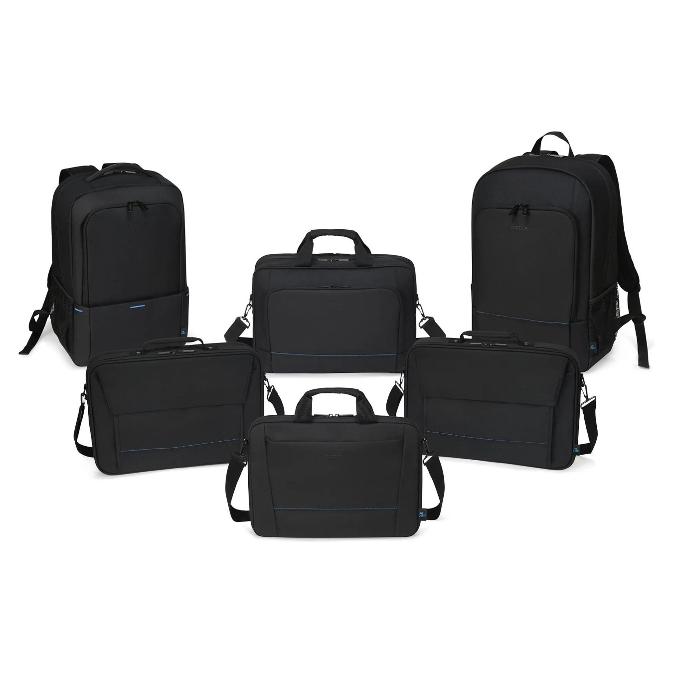 Buy Dicota TWO Laptop Bag Clamshell 13-14' black in Cyprus, Nicosia, Limassol, Larnaka, Pafos