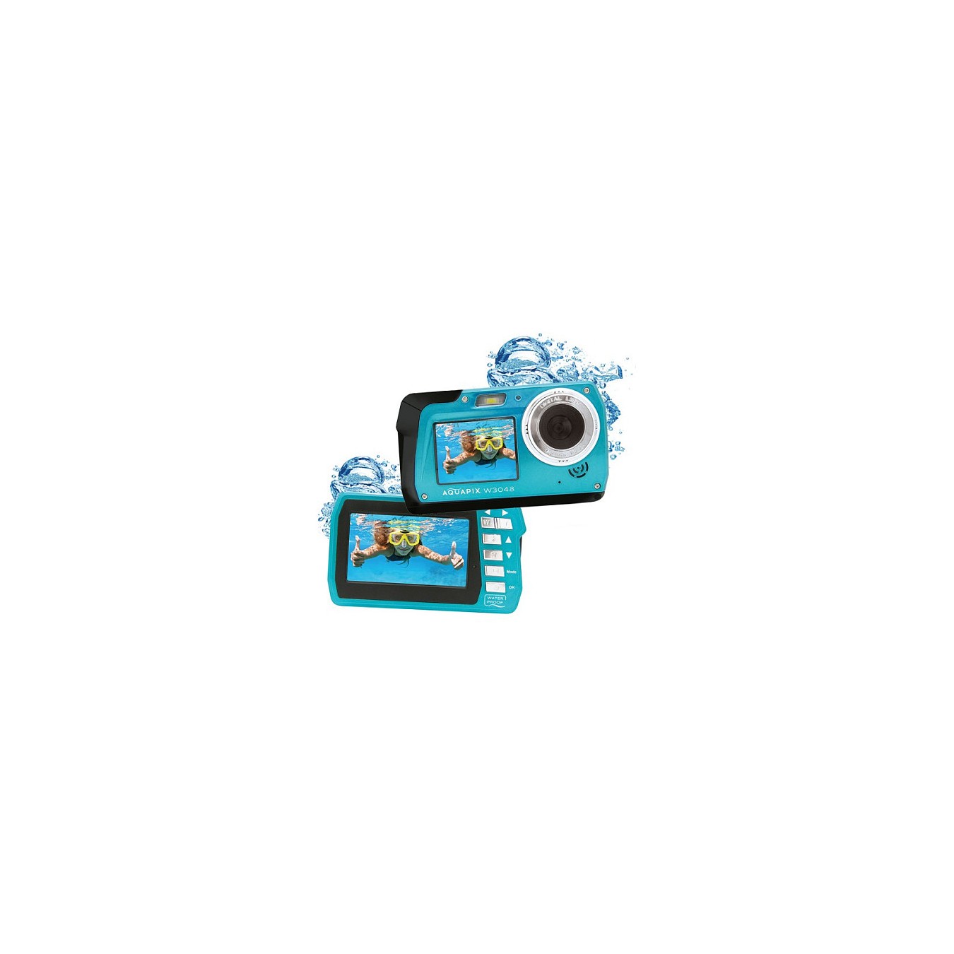 Buy Easypix Aquapix W3048 Edge iceblue in Cyprus, Nicosia, Limassol, Larnaka, Pafos