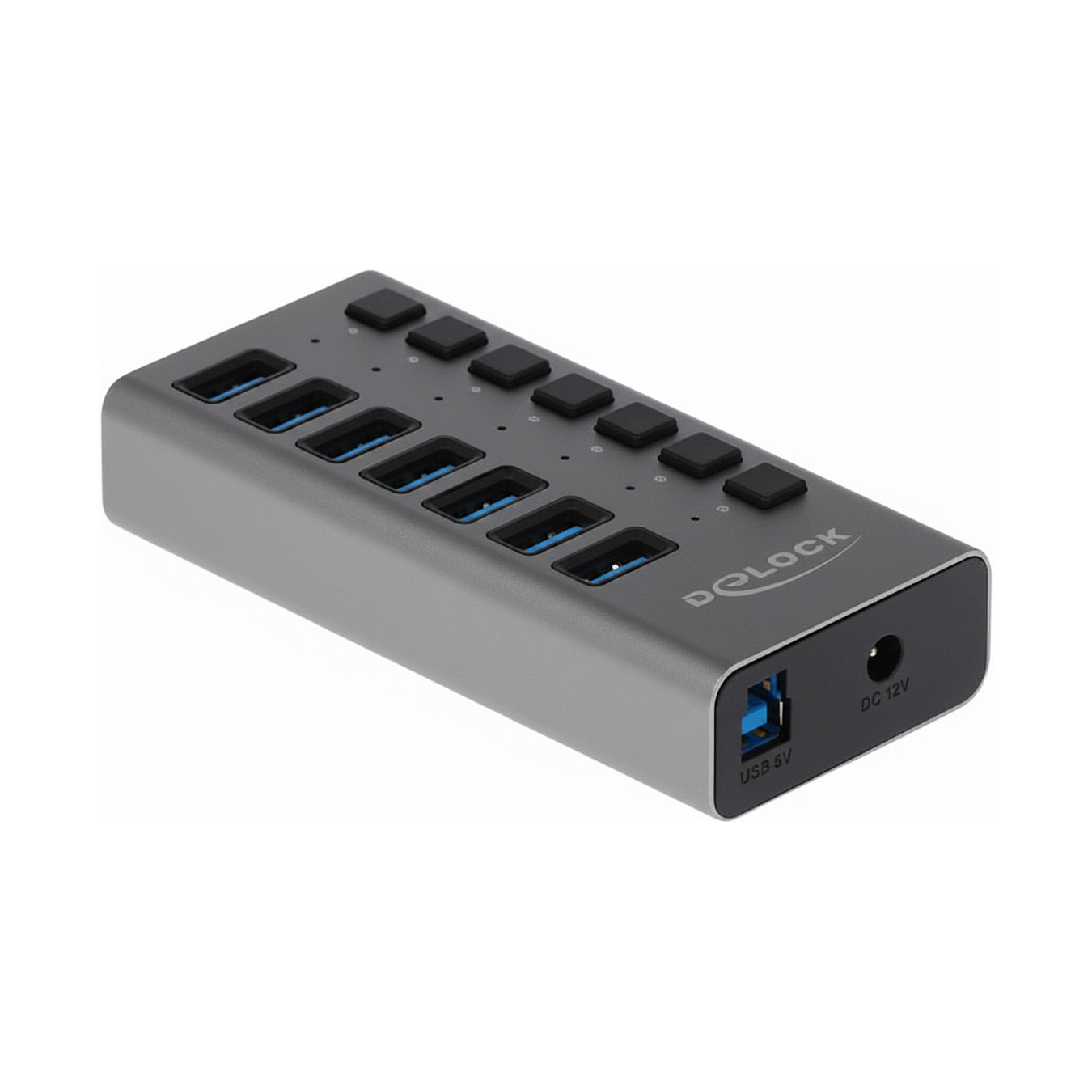 Buy Externer USB 5 Gbps 6 Port Hub mit Schalter und SD Micro SD Slot in Cyprus, Nicosia, Limassol, Larnaka, Pafos