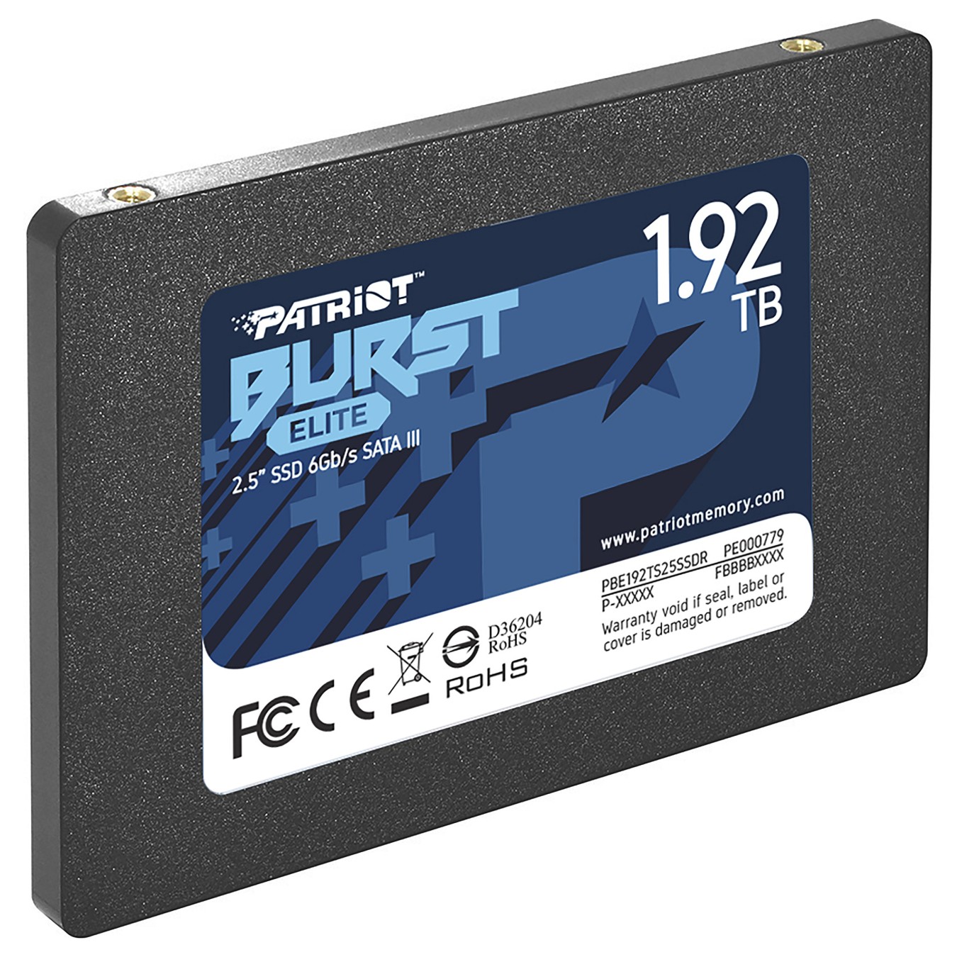 Buy Patriot Burst Elite 1,92 TB (schwarz, SATA 6 Gb s, 2,5') in Cyprus, Nicosia, Limassol, Larnaka, Pafos