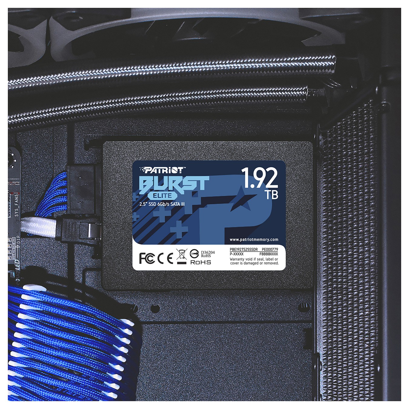 Buy Patriot Burst Elite 1,92 TB (schwarz, SATA 6 Gb s, 2,5') in Cyprus, Nicosia, Limassol, Larnaka, Pafos