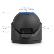 Buy Ubiquiti G6 Pro Turret (schwarz) in Cyprus, Nicosia, Limassol, Larnaka, Pafos