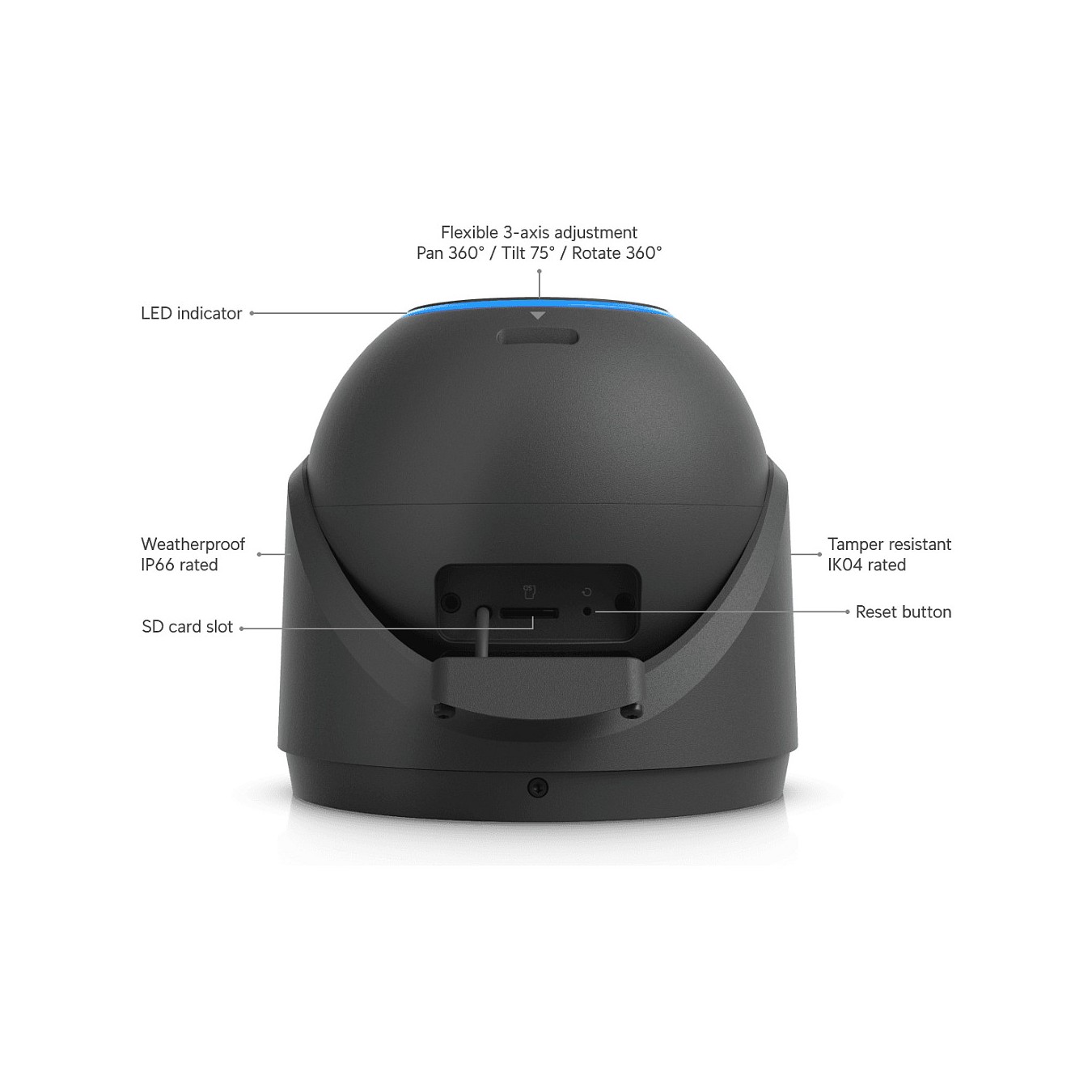 Buy Ubiquiti G6 Pro Turret (schwarz) in Cyprus, Nicosia, Limassol, Larnaka, Pafos