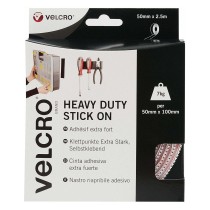 Buy VELCRO Klettband Extra Stark Selbstklebend. Haken & Flausch 50mm x 2.5m Wei in Cyprus, Nicosia, Limassol, Larnaka, Pafos