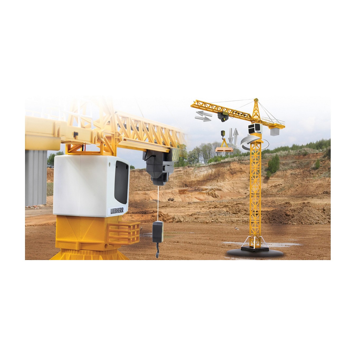 Buy Jamara Turmdrehkran Liebherr 2.4G 6+ in Cyprus, Nicosia, Limassol, Larnaka, Pafos