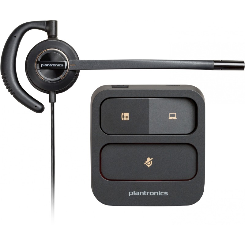 Buy HP Poly EncorePro HW530 - Monaural On-ear QD Wired Headset - Black in Cyprus, Nicosia, Limassol, Larnaka, Pafos