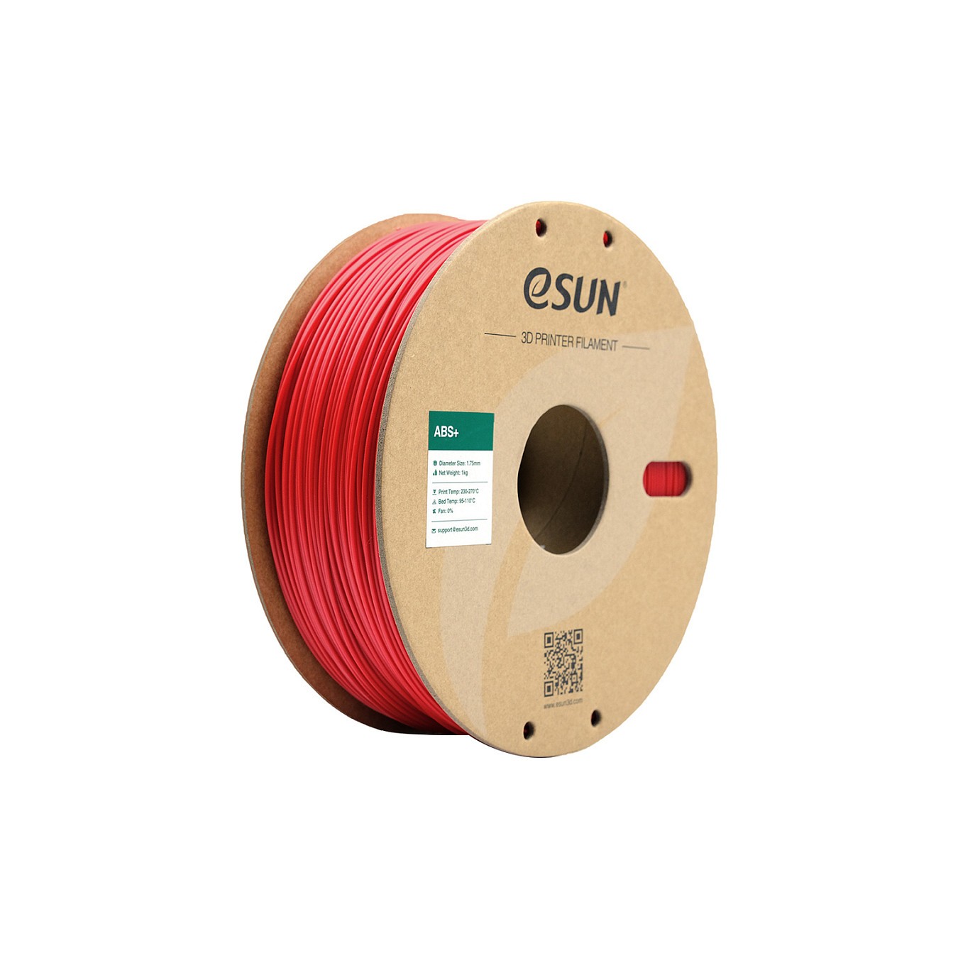 Buy ABS+ 1,75mm RED 1kg in Cyprus, Nicosia, Limassol, Larnaka, Pafos