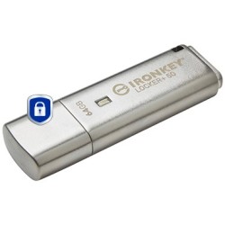 Buy Kingston IronKey Locker+ 50 - IKLP50 - 64GB Silver USB-A USB 3.2 Gen1 (AES-2... in Cyprus, Nicosia, Limassol, Larnaka, Pafos