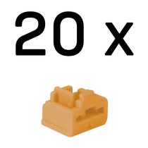 Buy LINDY RJ45 Port Schlösser Orange, 20 Stück in Cyprus, Nicosia, Limassol, Larnaka, Pafos