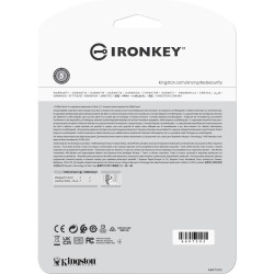 Buy Kingston IronKey Locker+ 50 - IKLP50 - 64GB Silver USB-A USB 3.2 Gen1 (AES-2... in Cyprus, Nicosia, Limassol, Larnaka, Pafos