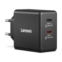 Buy N Lenovo Dual USB-C 65W GaN-Ladegerät Netzteil Schwarz inkl. USB-C Kabel (1,5m) in Cyprus, Nicosia, Limassol, Larnaka, Pafos