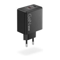 Buy N Lenovo Dual USB-C 65W GaN-Ladegerät Netzteil Schwarz inkl. USB-C Kabel (1,5m) in Cyprus, Nicosia, Limassol, Larnaka, Pafos