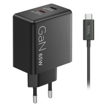 Buy N Lenovo Dual USB-C 65W GaN-Ladegerät Netzteil Schwarz inkl. USB-C Kabel (1,5m) in Cyprus, Nicosia, Limassol, Larnaka, Pafos