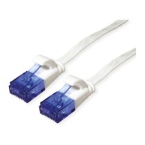 Buy VALUE Patchkabel Cat.6A (Class EA) UTP, extra-flach, wei, 2 m in Cyprus, Nicosia, Limassol, Larnaka, Pafos