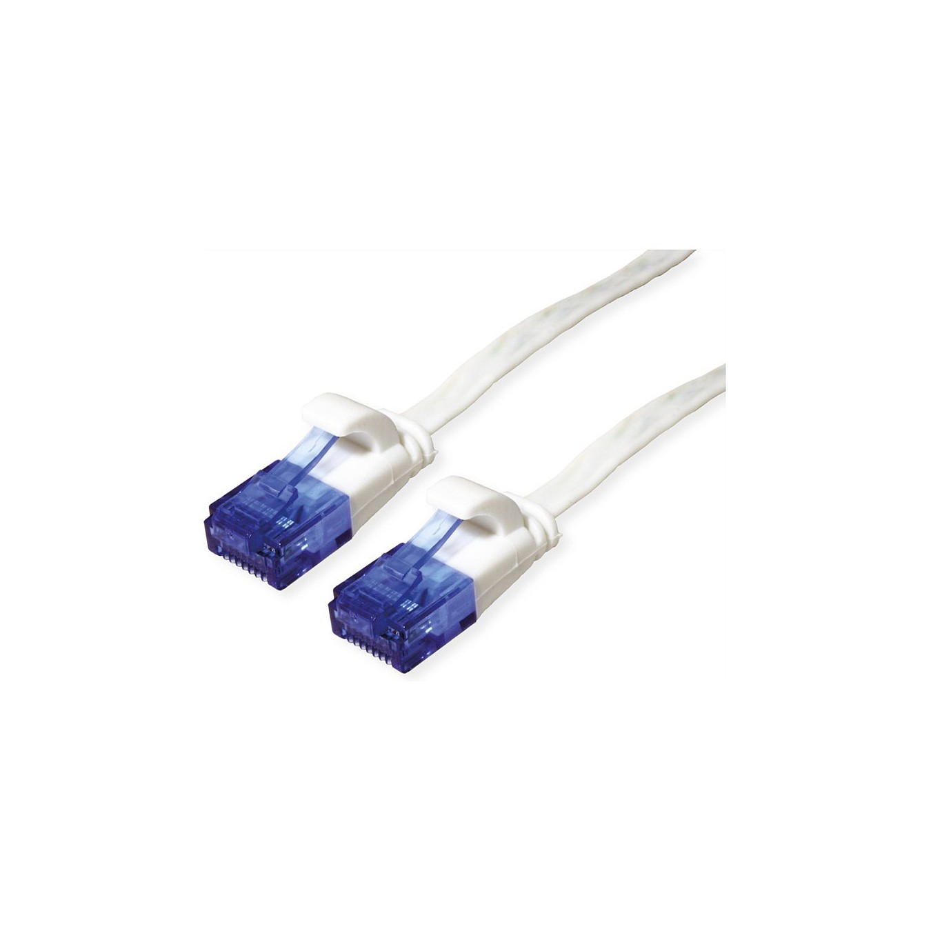 Buy VALUE Patchkabel Cat.6A (Class EA) UTP, extra-flach, wei, 2 m in Cyprus, Nicosia, Limassol, Larnaka, Pafos