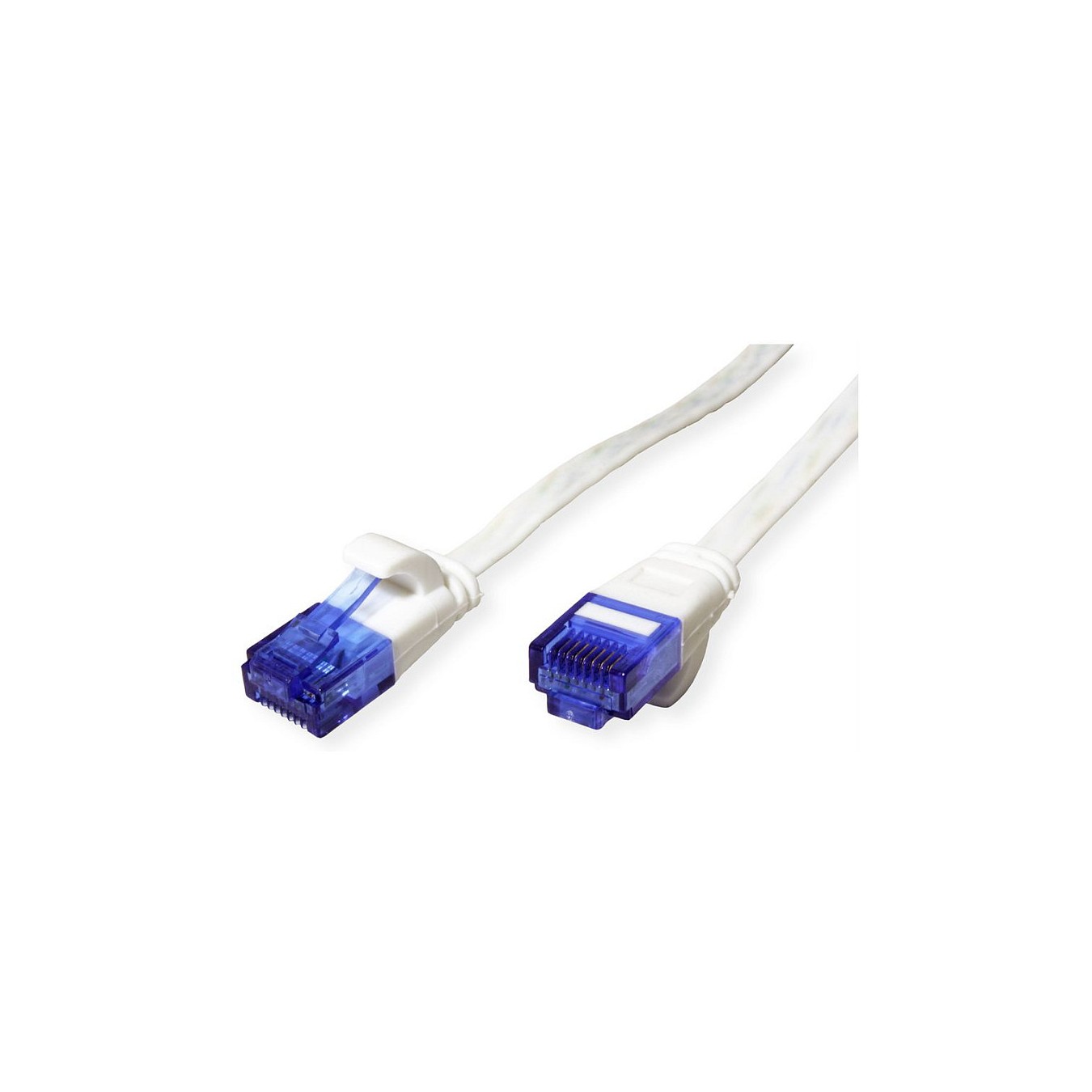 Buy VALUE Patchkabel Cat.6A (Class EA) UTP, extra-flach, wei, 2 m in Cyprus, Nicosia, Limassol, Larnaka, Pafos