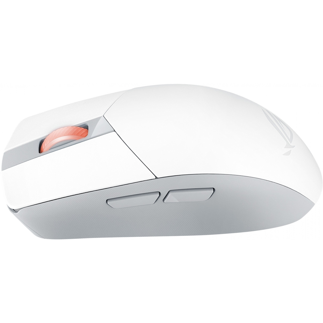 ASUS ROG Strix Impact III Wireless - Ambidextrous Gaming Mouse - White, 36000 DPI, RF 2.4GHz & Bluetooth 5.1