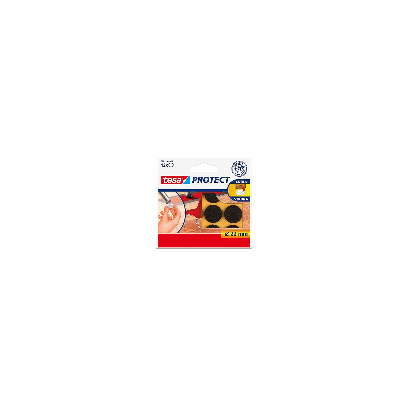 Buy tesa Protect Filzgleiter rund 22mm weiß 12St. in Cyprus, Nicosia, Limassol, Larnaka, Pafos