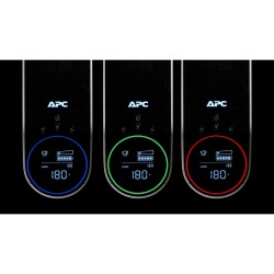 APC Back-UPS Pro 2200VA BGM2200B-GR - 1320W, 6 outlets (4 Schuko + 2 IEC C13), Black, LCD & RGB lighting
