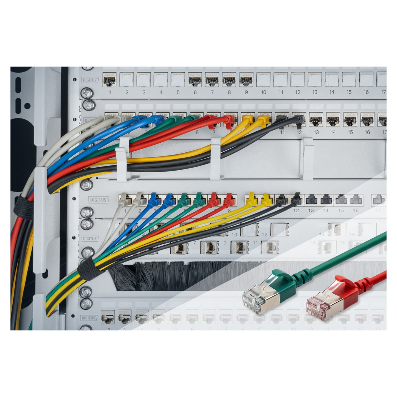 Buy CAT 6 F FTP Patchkabel, 7m, grau in Cyprus, Nicosia, Limassol, Larnaka, Pafos