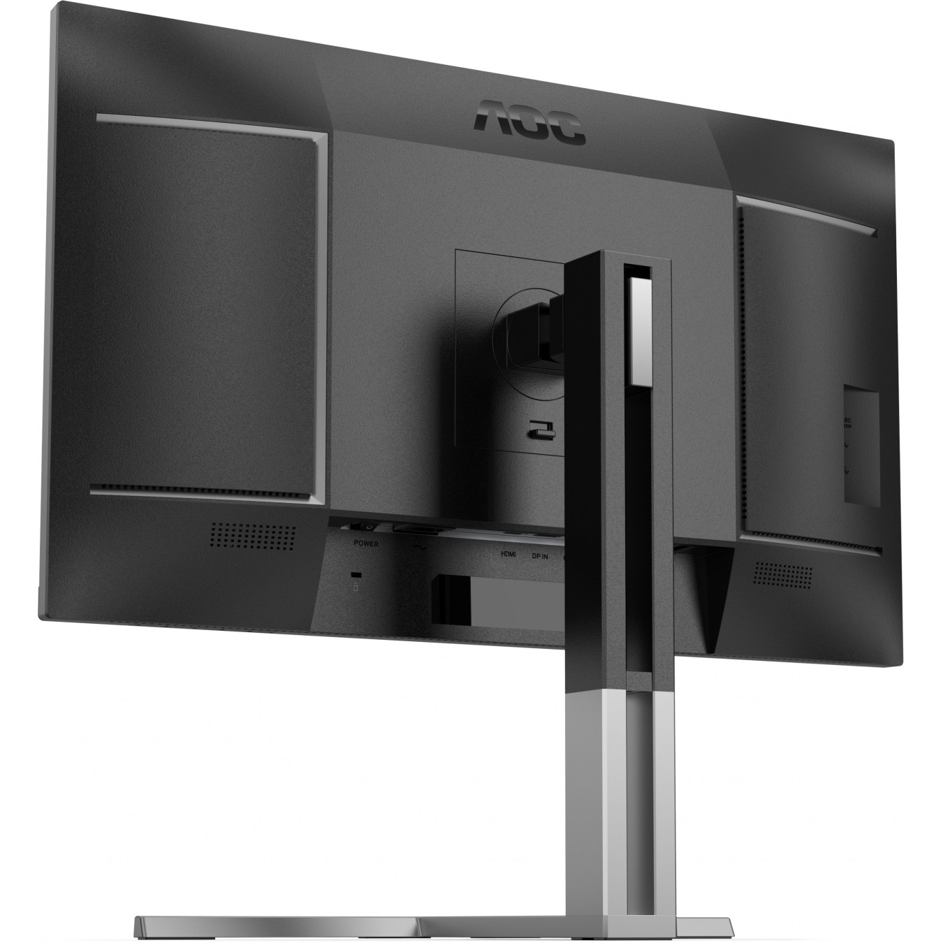 AOC Q27U3CV - 27-inch QHD (2560x1440) IPS Quantum Dot Monitor, HDR400, USB-C 96W PD, DP/HDMI, Black