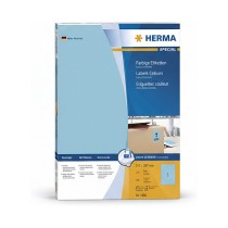 Buy HERMA Etiketten A4 blau 210x297 mm Papier matt 100 St. in Cyprus, Nicosia, Limassol, Larnaka, Pafos