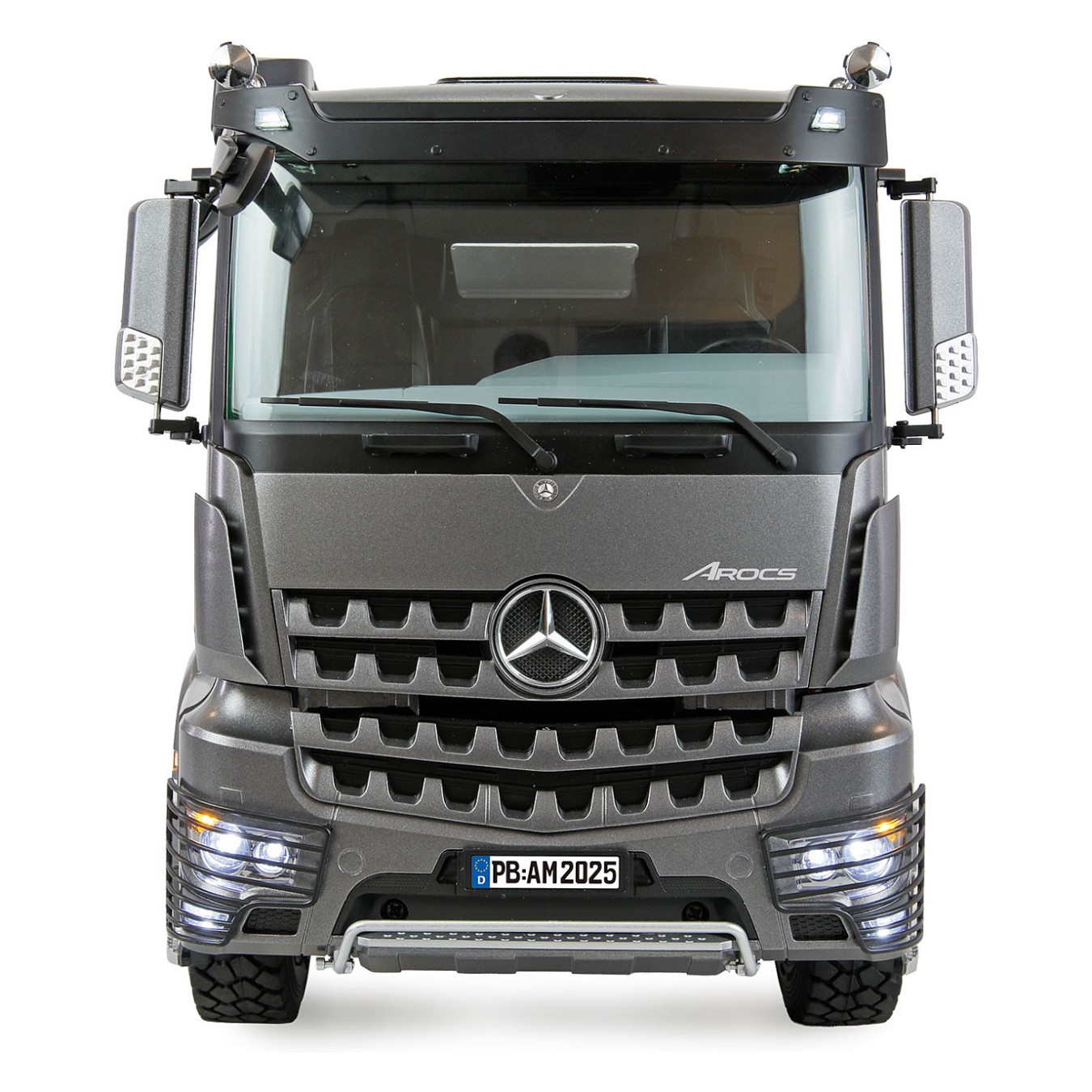 Buy Amewi Mercedes Arocs Muldenkipper 6x6 1:14 RTR anthrazit 14+ in Cyprus, Nicosia, Limassol, Larnaka, Pafos