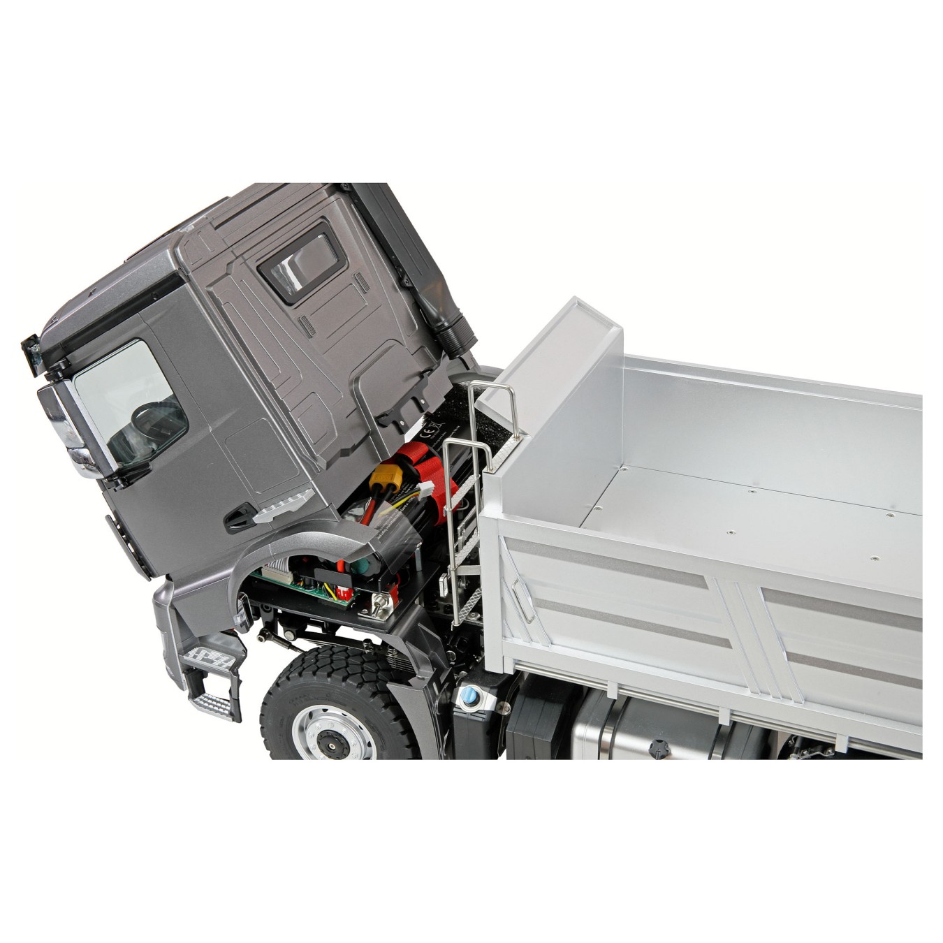 Buy Amewi Mercedes Arocs Muldenkipper 6x6 1:14 RTR anthrazit 14+ in Cyprus, Nicosia, Limassol, Larnaka, Pafos