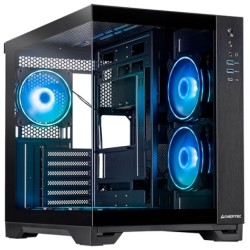 Buy Chieftec Visio GM-30B-TG-OP - Black Cube ATX/mATX Case, Dual Tempered Glass,... in Cyprus, Nicosia, Limassol, Larnaka, Pafos