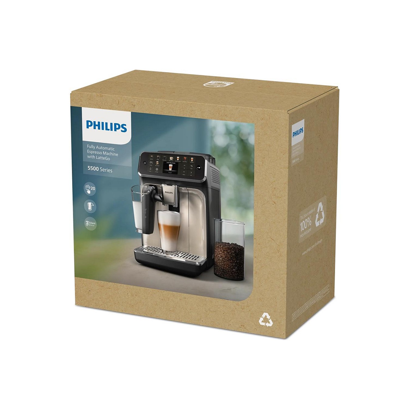 Buy EP5547 90 Series 5500 LatteGo coffee maker in Cyprus, Nicosia, Limassol, Larnaka, Pafos