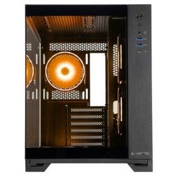 Buy Chieftec Visio GM-30B-TG-OP - Black Cube ATX/mATX Case, Dual Tempered Glass,... in Cyprus, Nicosia, Limassol, Larnaka, Pafos