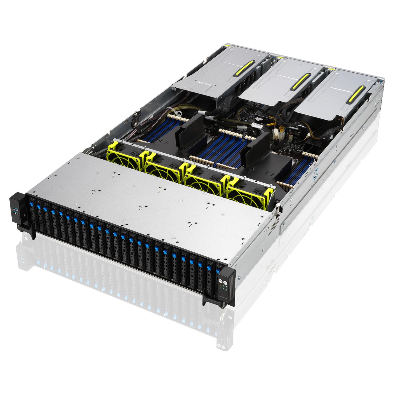 Buy Barebone Server Asus Rack Server RS720-E11-RS24U 10G2.6K OG 2U Dual Sockel LGA4677 90SF01Z1-M008V0 in Cyprus, Nicosia, Limas