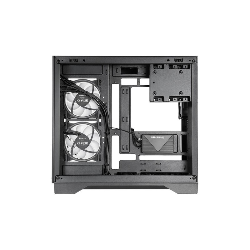Buy Chieftec Visio GM-30B-TG-OP - Black Cube ATX/mATX Case, Dual Tempered Glass,... in Cyprus, Nicosia, Limassol, Larnaka, Pafos