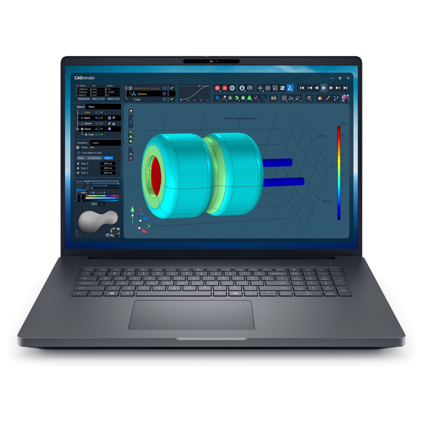 Buy DELL Pro Max 18 Plus CU7 265HX 32GB 1TBSSD RTX PRO 2000 W11 Pro 3Y Basic Onsite in Cyprus, Nicosia, Limassol, Larnaka, Pafos