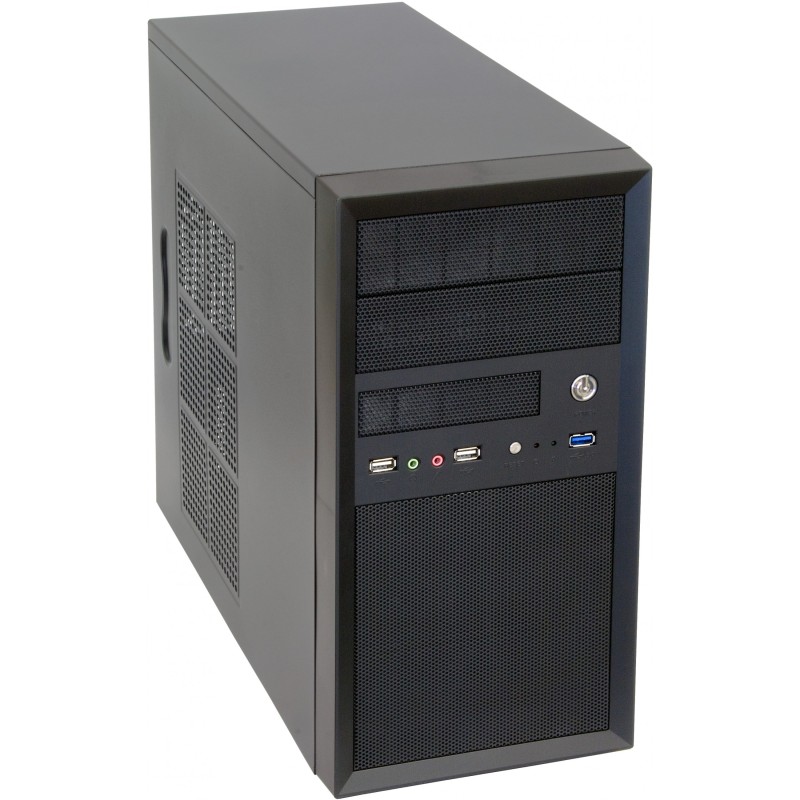 Buy Chieftec CT-01B-OP - Mini Mesh Micro-ATX Tower, Black SECC Steel, Front Mesh... in Cyprus, Nicosia, Limassol, Larnaka, Pafos