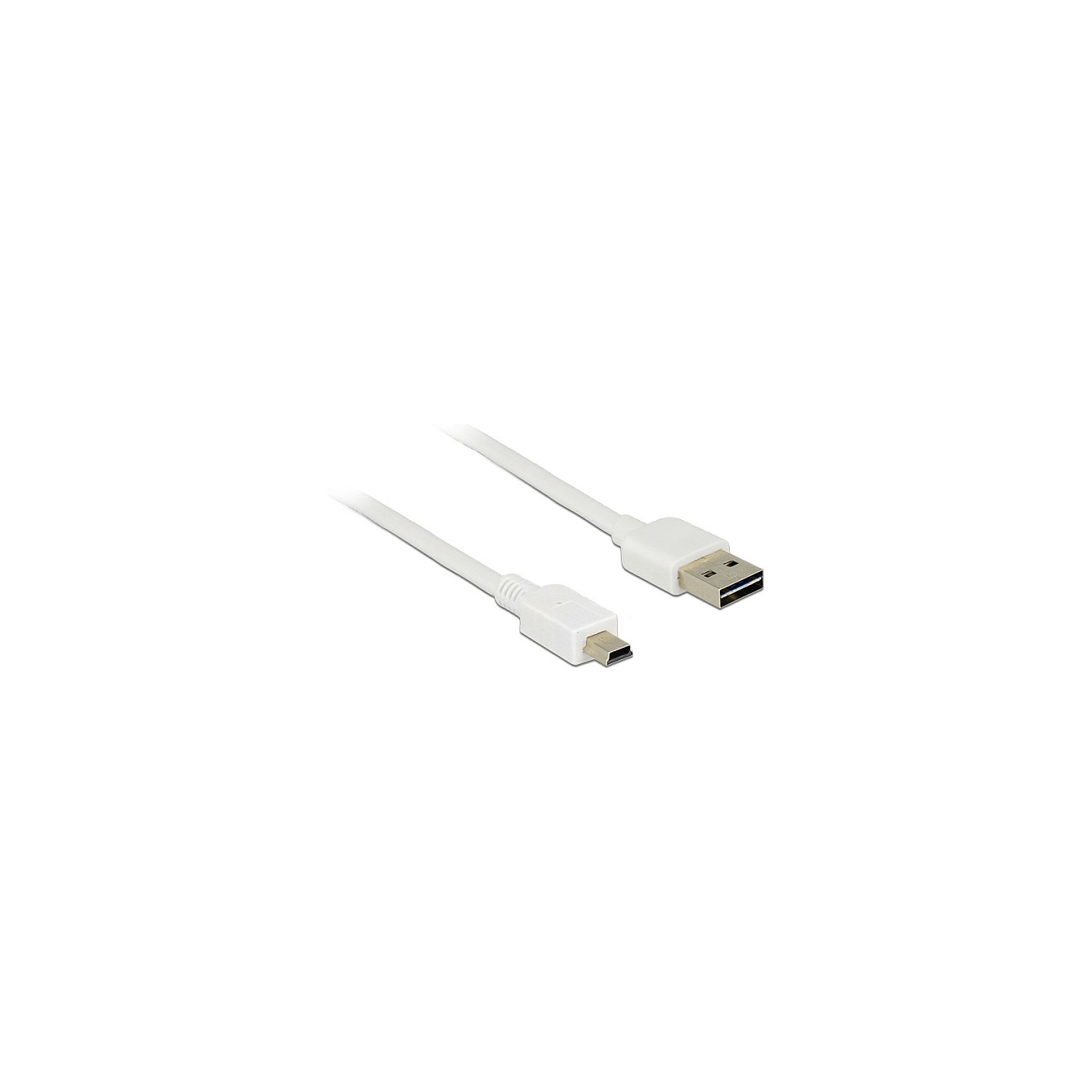 Buy Delock Kabel EASY-USB 2.0 Typ-A Stecker to USB 2.0 Typ Mini-B Stecker 3 m weiß in Cyprus, Nicosia, Limassol, Larnaka, Pafos