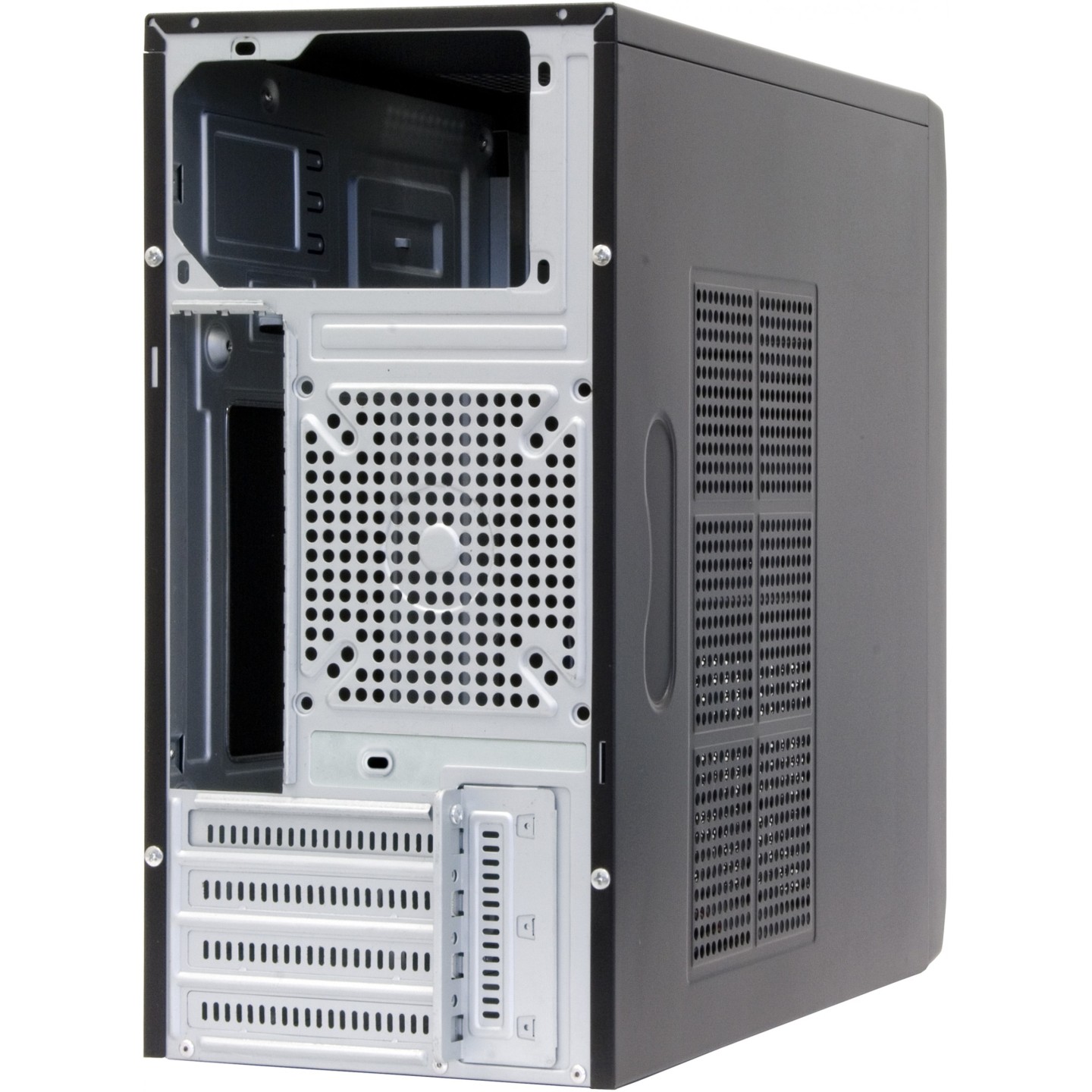 Chieftec CT-01B-OP Mini Tower Micro-ATX Case - Black Mesh (Retail) — Buy in Cyprus with Fast Delivery