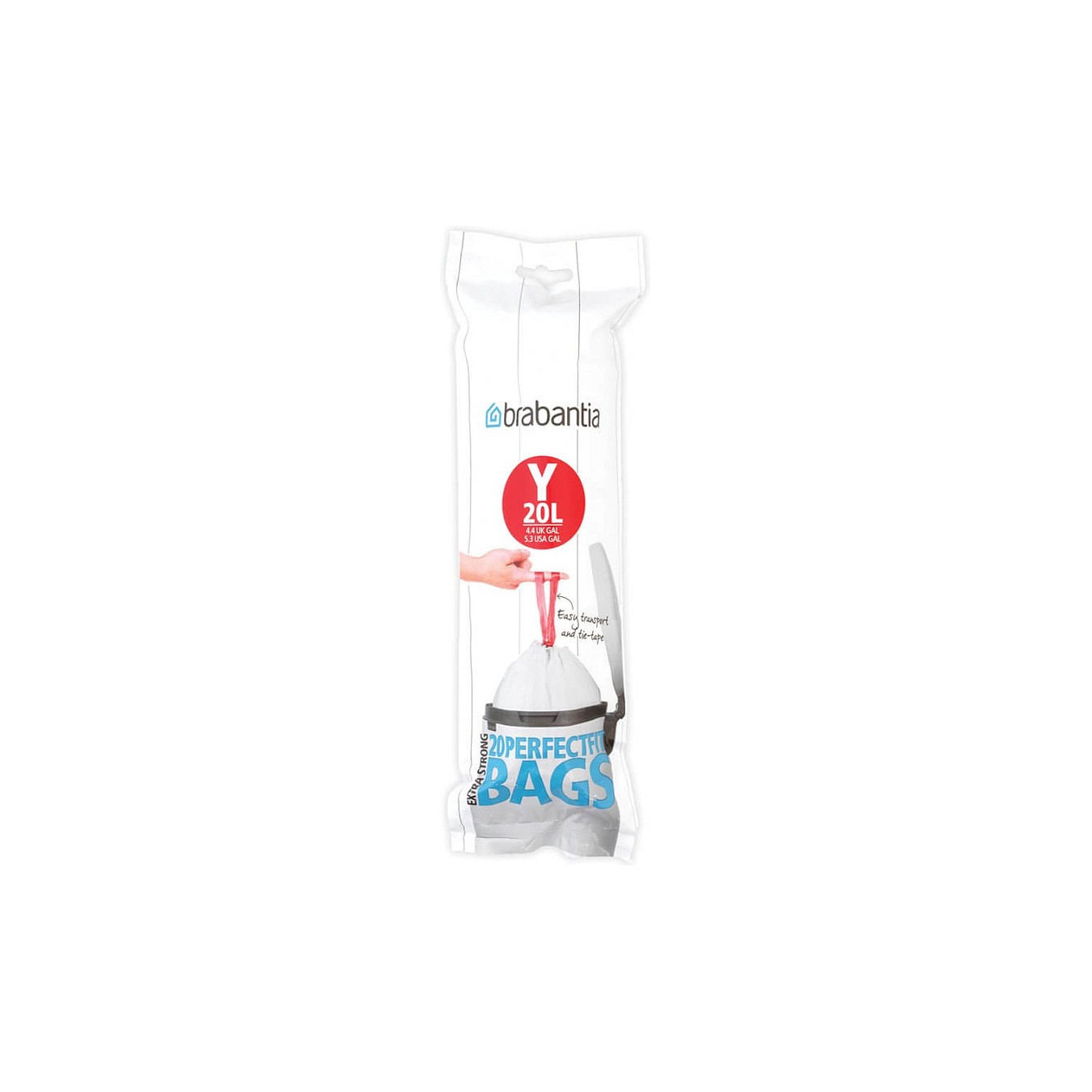 Buy Brabantia PerfectFit Müllbeutel Typ Y, 20 L, 20 Stck in Cyprus, Nicosia, Limassol, Larnaka, Pafos