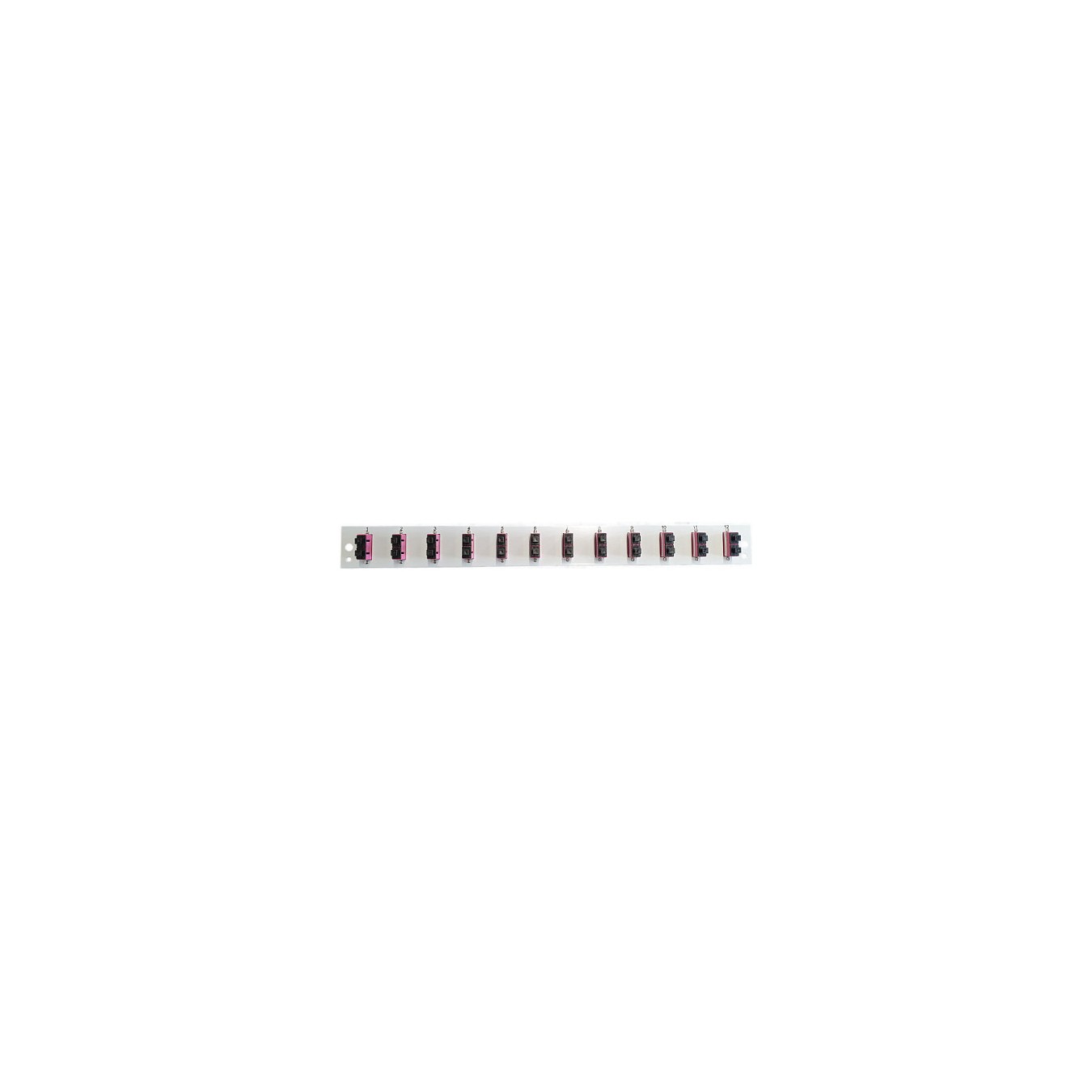 Buy EFB Bestckte Frontblende mit 12 x SC Duplex Kupplung OM3 vertikal, grau in Cyprus, Nicosia, Limassol, Larnaka, Pafos
