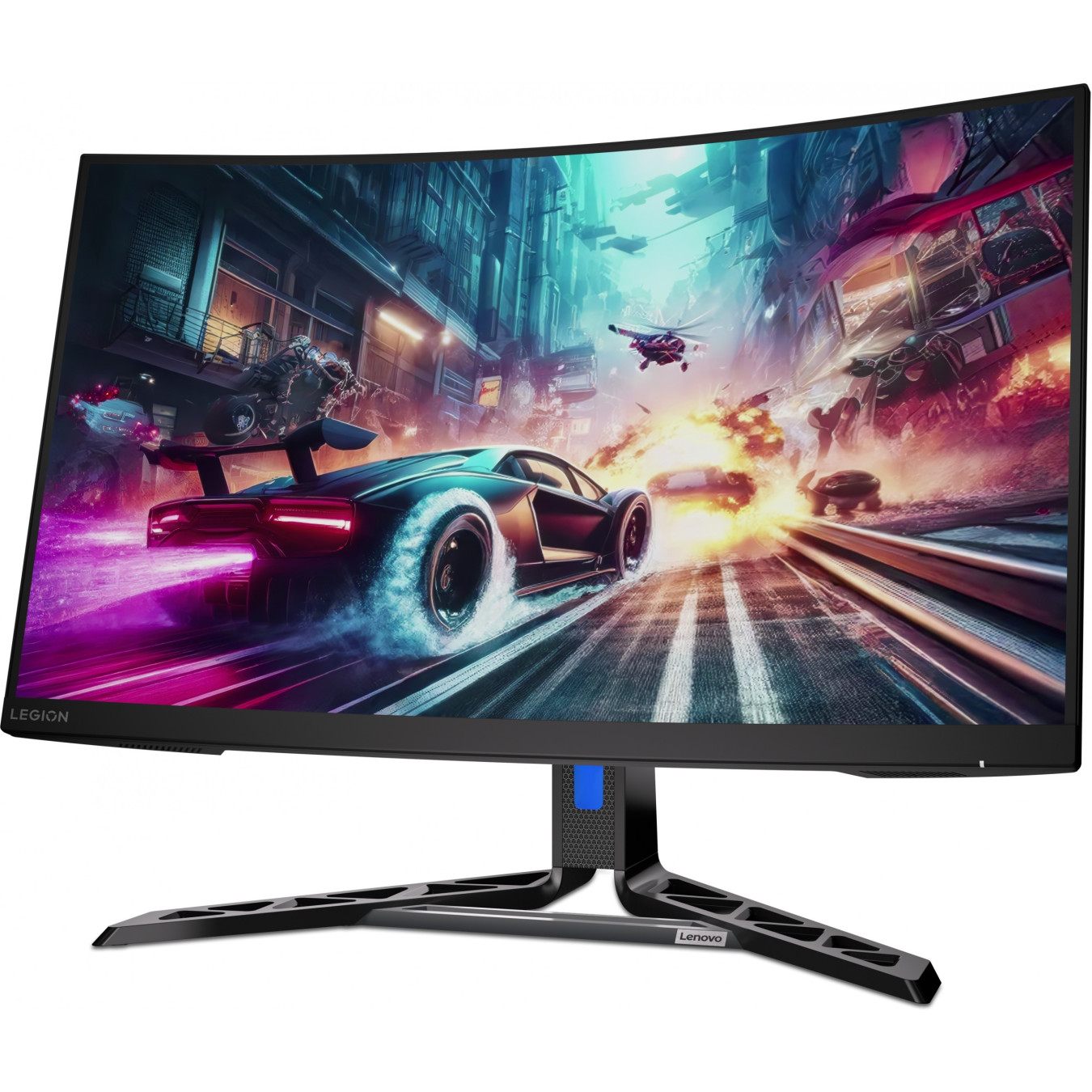 Lenovo Legion R32qc-30 - 31.5in QHD Curved Gaming Monitor, 180Hz, 0.5ms, VA Panel, Raven Black