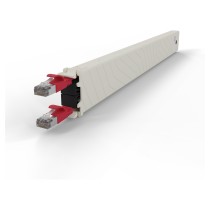 Buy Patchbox patchbox.one Kupferkassette 8RU (0.8 m). Cat. 6a. U FTP. PoE. rot in Cyprus, Nicosia, Limassol, Larnaka, Pafos