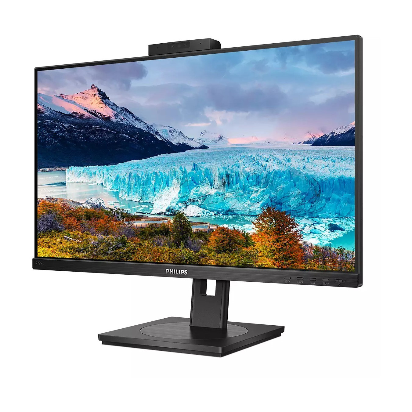 Philips 272S1MH/00 - 27" IPS Full HD Monitor, 75Hz, 4ms, HDMI/DVI/DP, USB 3.2 Hub, Black — Buy in Cyprus with Fast Delivery