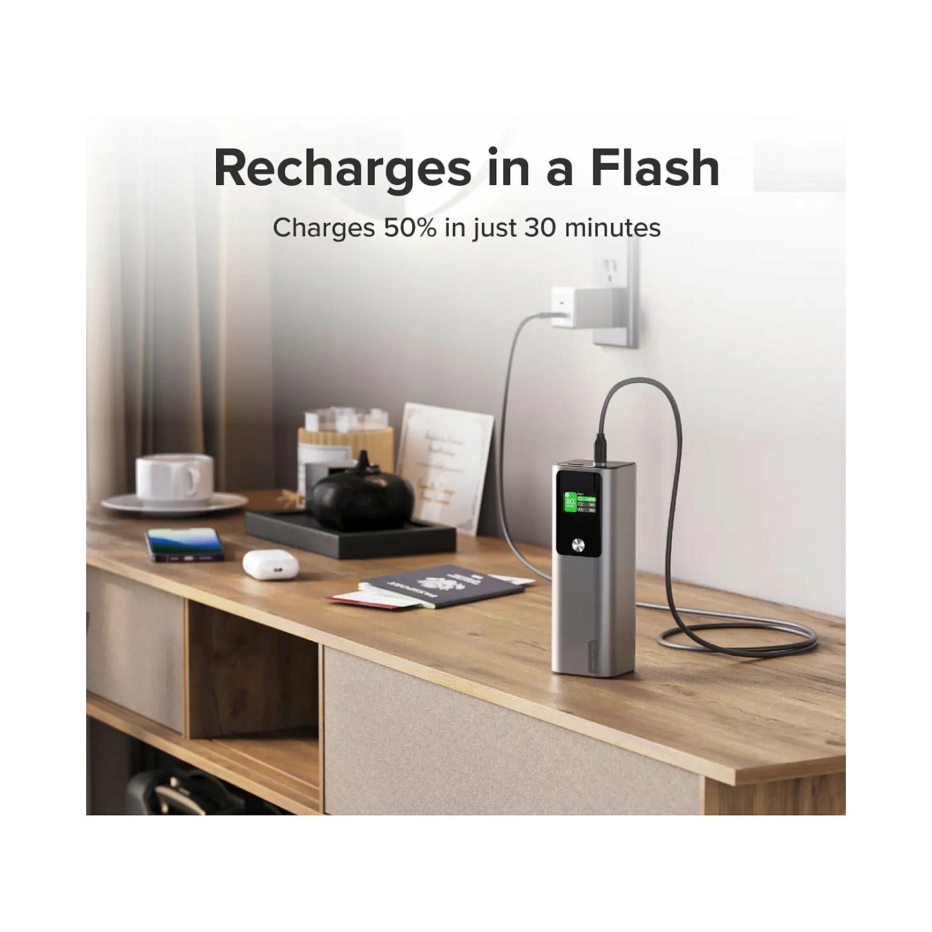 Buy Alogic Ark Powerbank 27.000 mAh with 140W USB-C Charging in Cyprus, Nicosia, Limassol, Larnaka, Pafos