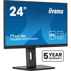 Buy iiyama ProLite XUB2497HSN-B2 - 23.8in FHD IPS 100Hz 1ms USB-C (65W) RJ45 Spe... in Cyprus, Nicosia, Limassol, Larnaka, Pafos