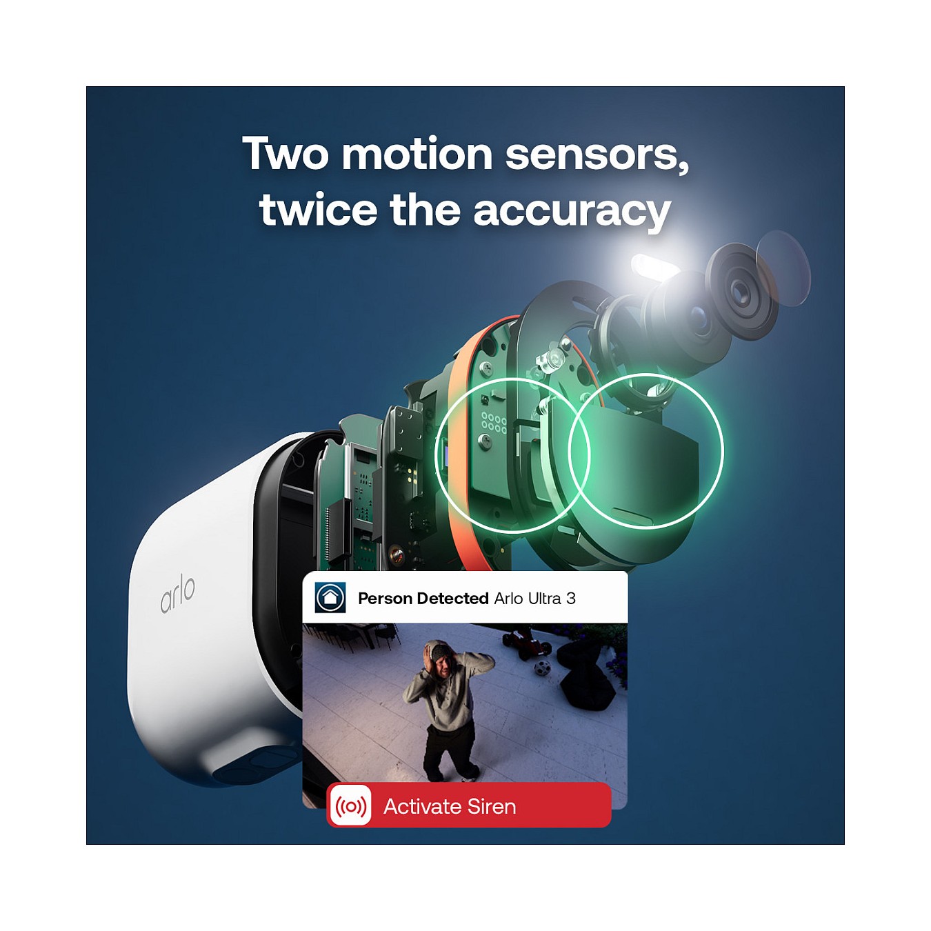 Buy ARLO Ultra 3 Security Camera 3-cam kit + Solar Panel in Cyprus, Nicosia, Limassol, Larnaka, Pafos