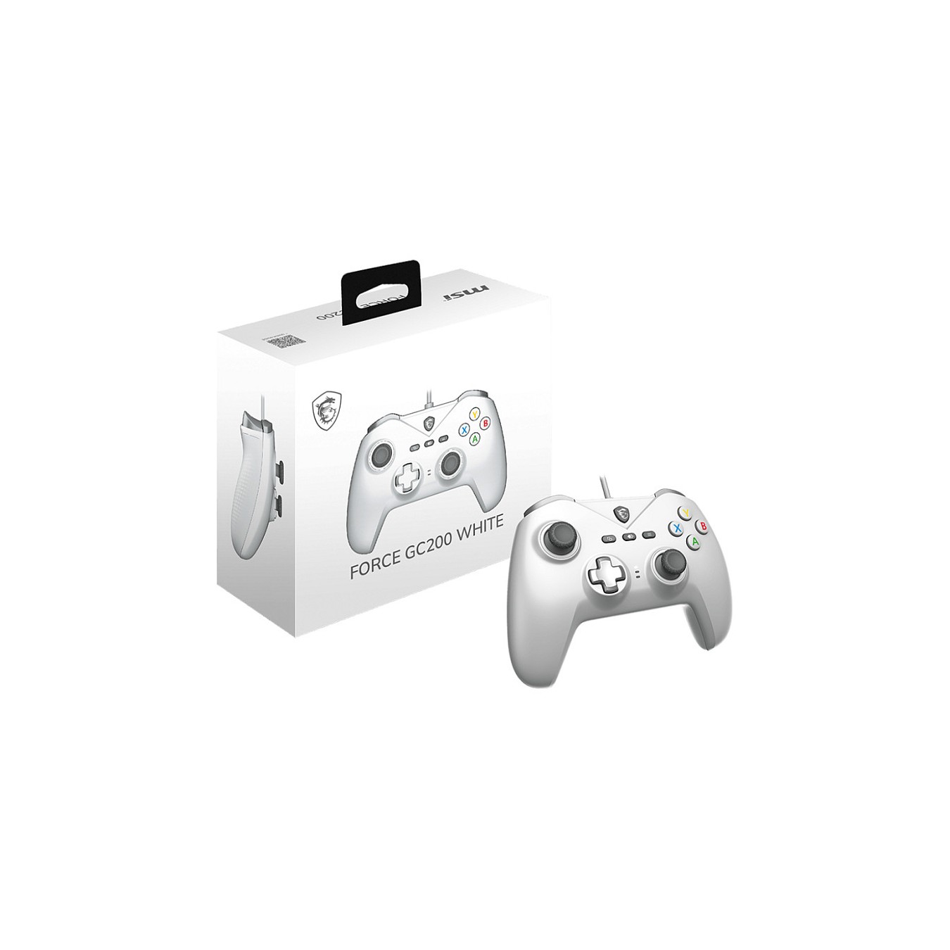 Buy MSI Force GC200 White Gamecontroller USB in Cyprus, Nicosia, Limassol, Larnaka, Pafos