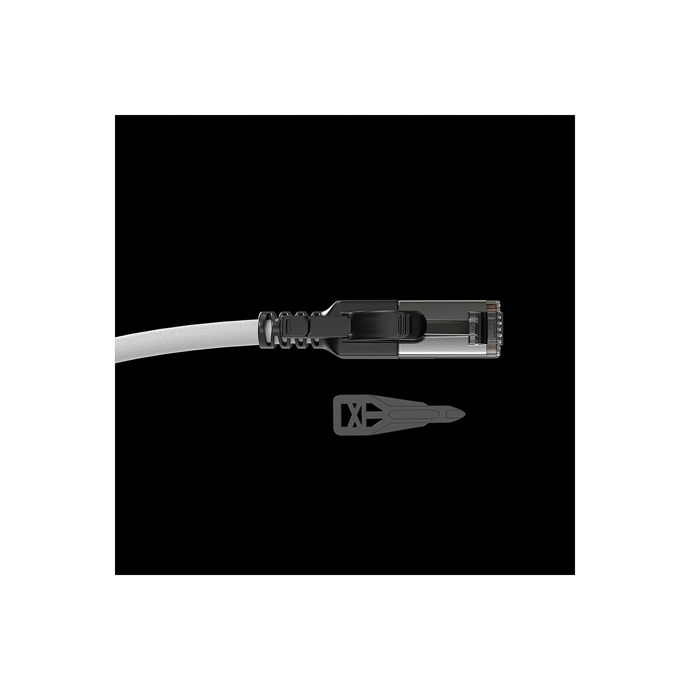 Buy LINDY Patchkabel Cat.6A S FTP grau 2m verriegelbar in Cyprus, Nicosia, Limassol, Larnaka, Pafos